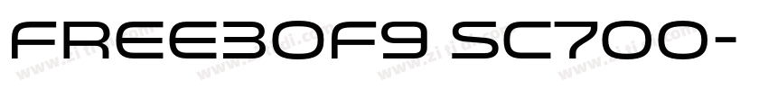 Free3of9 SC700字体转换